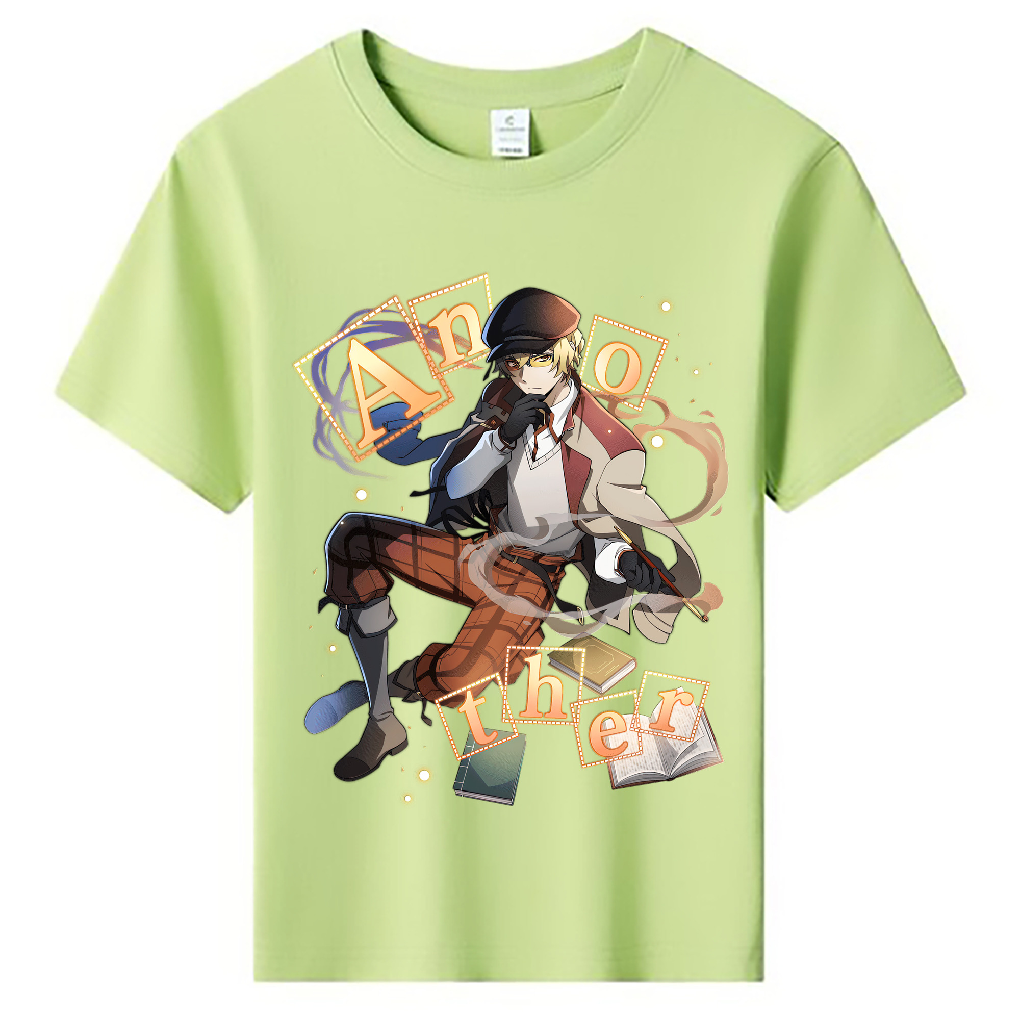 （画像用） 文豪ストレイドッグス Bungo Stray Dogs 綿100％キッズTシャツ（フロントプリント）